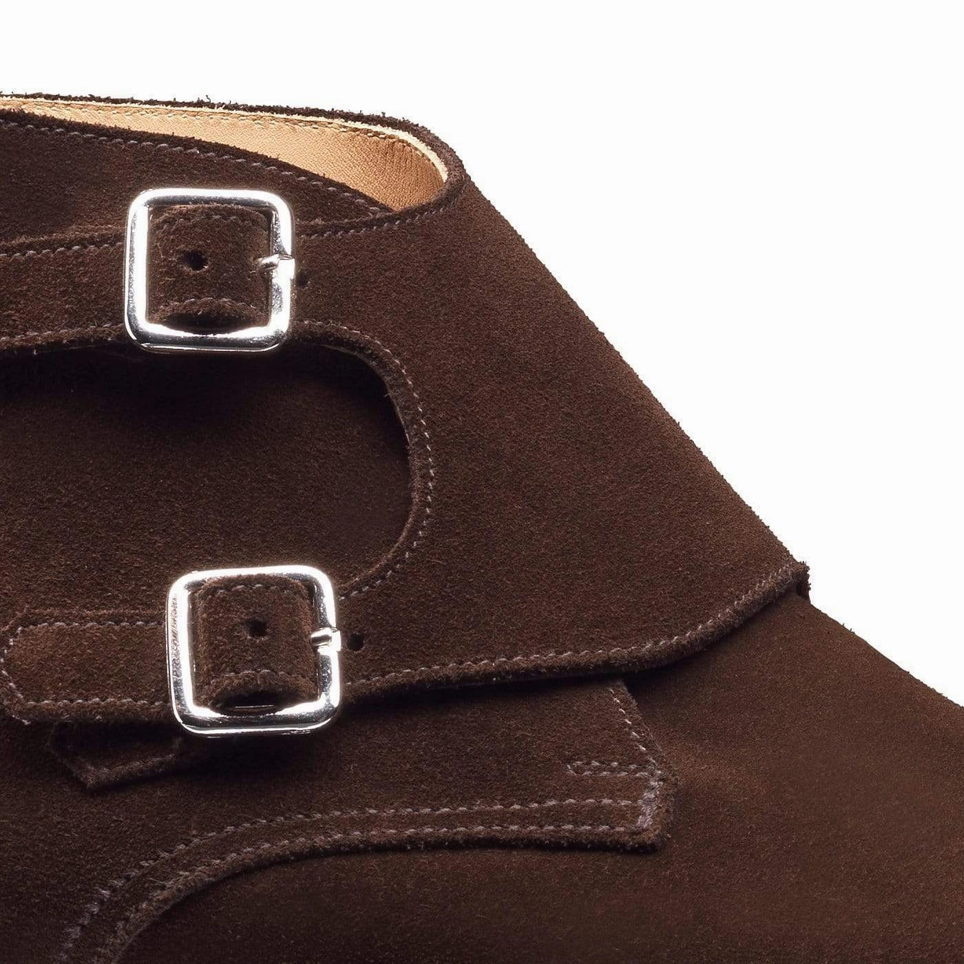 Comfort arch Non Slip Tread Pattern Camberley Dark Brown Suede