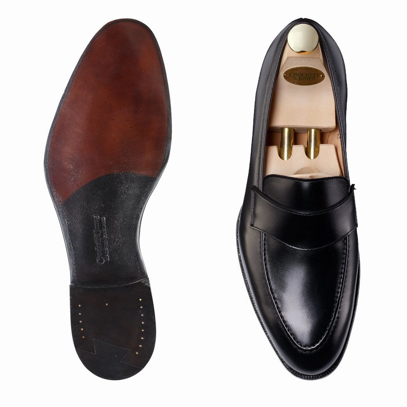 Cork Footbed Harcourt Black Calf