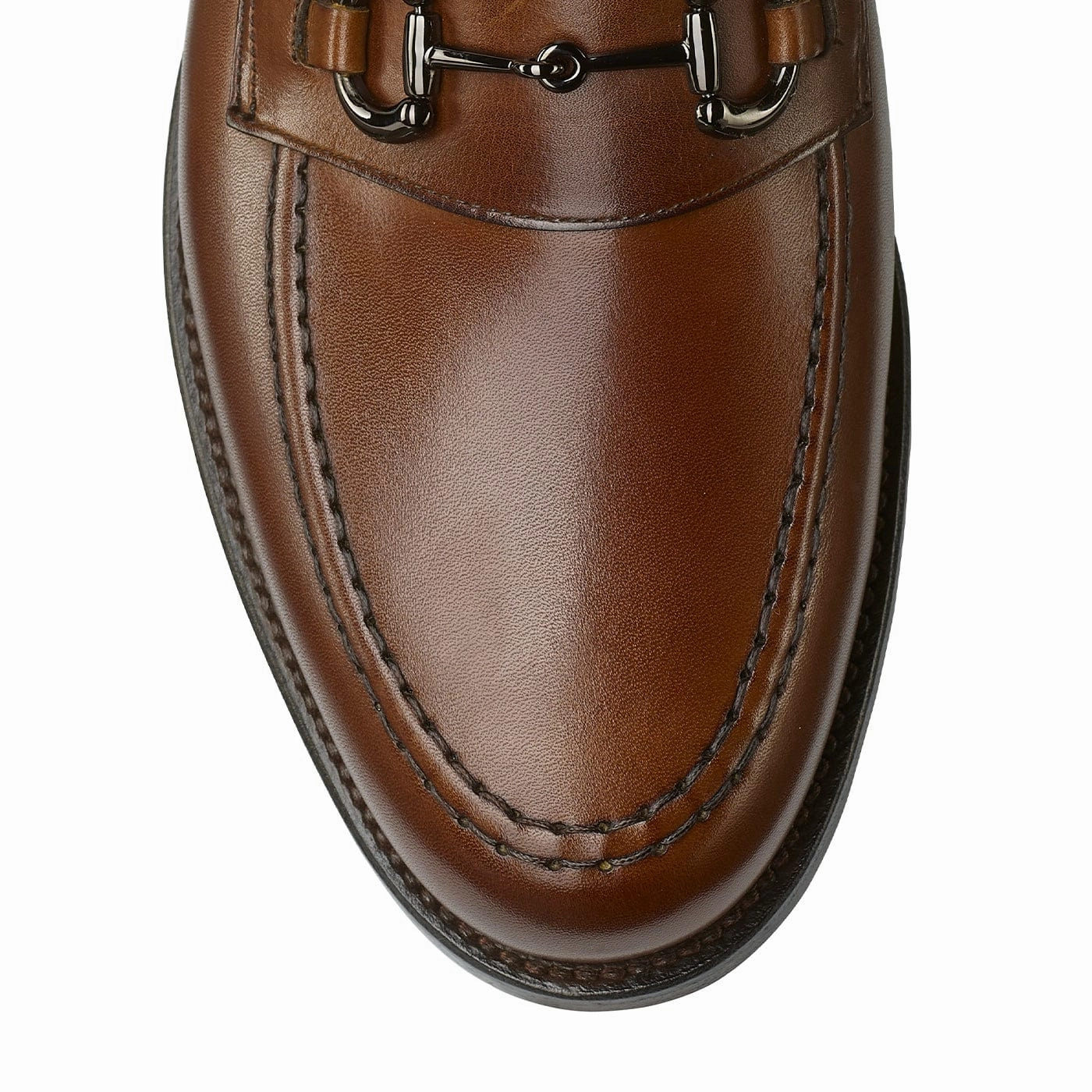 Hendon 2 Dark Brown Burnished Calf Genuine Leather