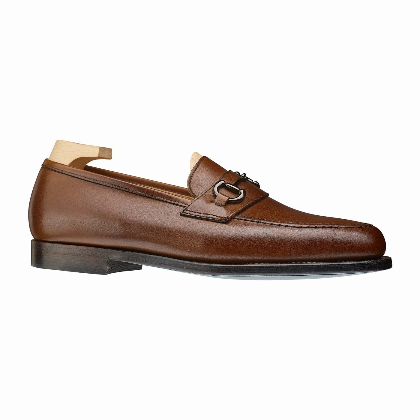 Hendon 2 Dark Brown Burnished Calf Sophisticated Look Effortless Leather Slip-ons