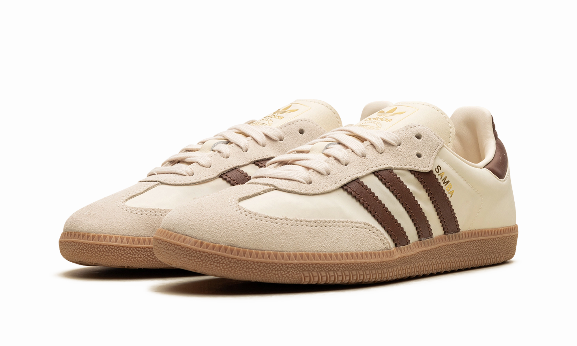 Samba OG "Cream White Preloved Brown" Train Trip