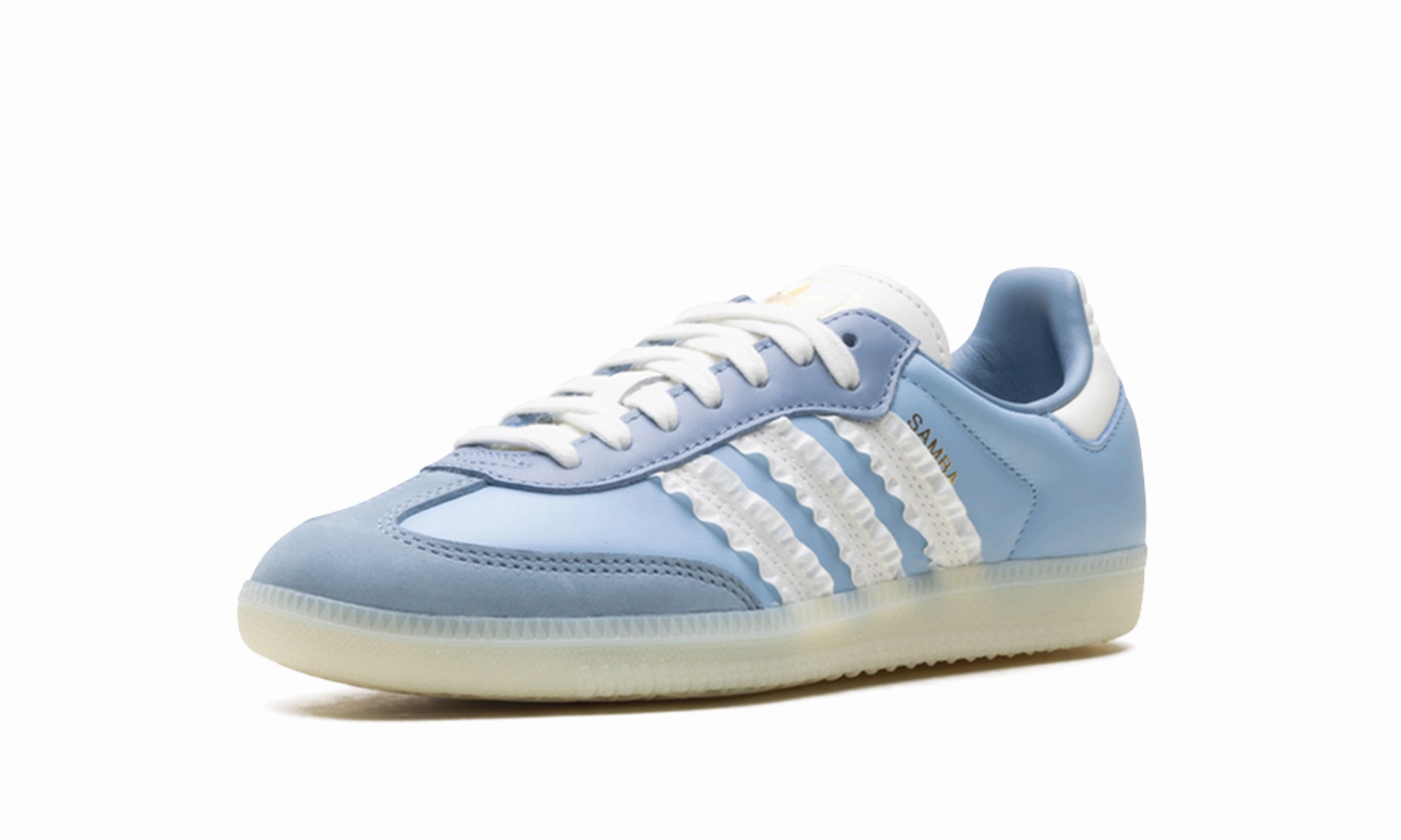 Samba WMNS "Ruffle Stripes - Clear Sky" Senior Wear