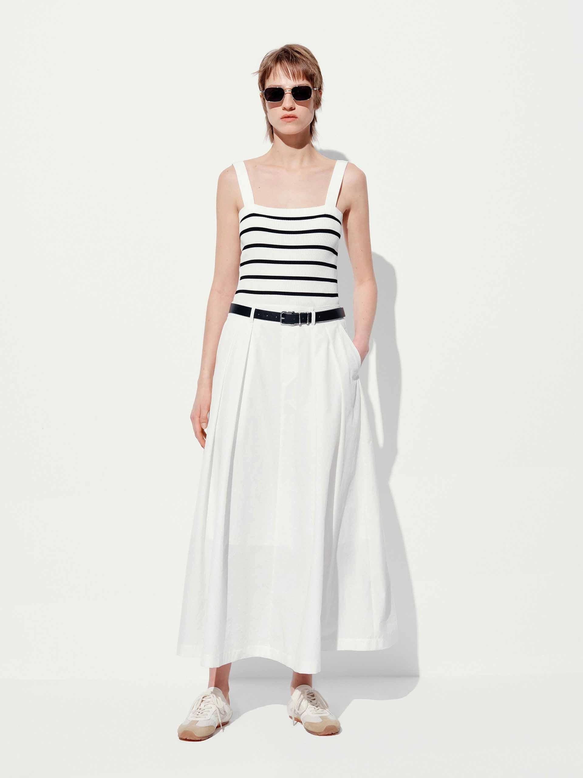 Paneled Detail Tank Dress Flow Ready Comfy Fit