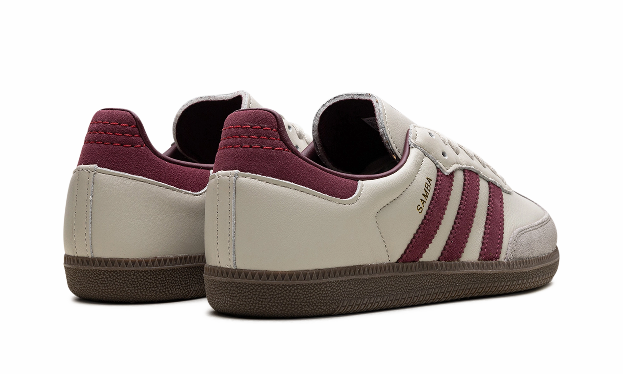 Smooth Lines Wind Jog Samba OG "Putty Grey Maroon"