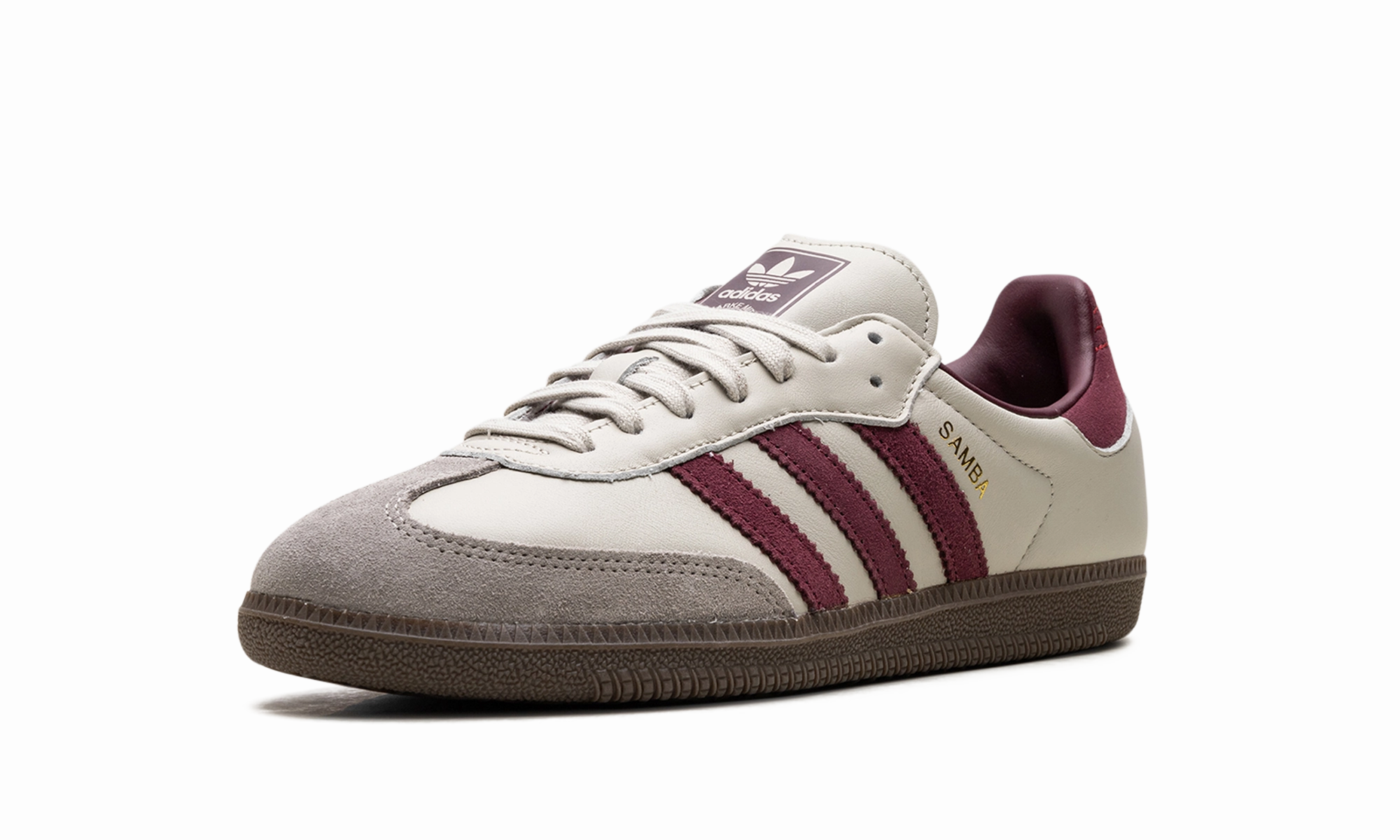 Tidy Form Samba OG "Putty Grey Maroon"