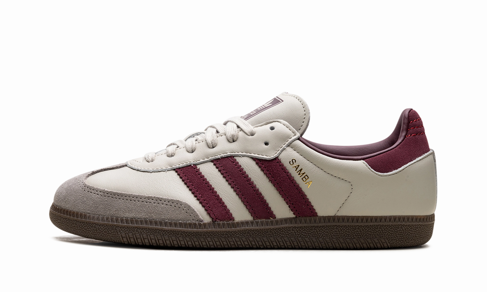 Basic Style Samba OG "Putty Grey Maroon"