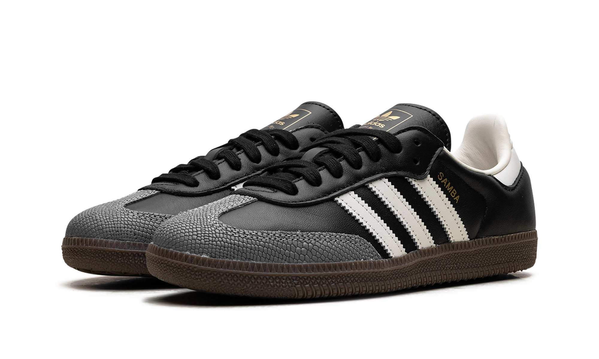 Modern Wear Crisp Design Samba OG WMNS "Black Off White Gold"