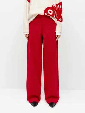 Red Wash Straight Jeans All Time Fit