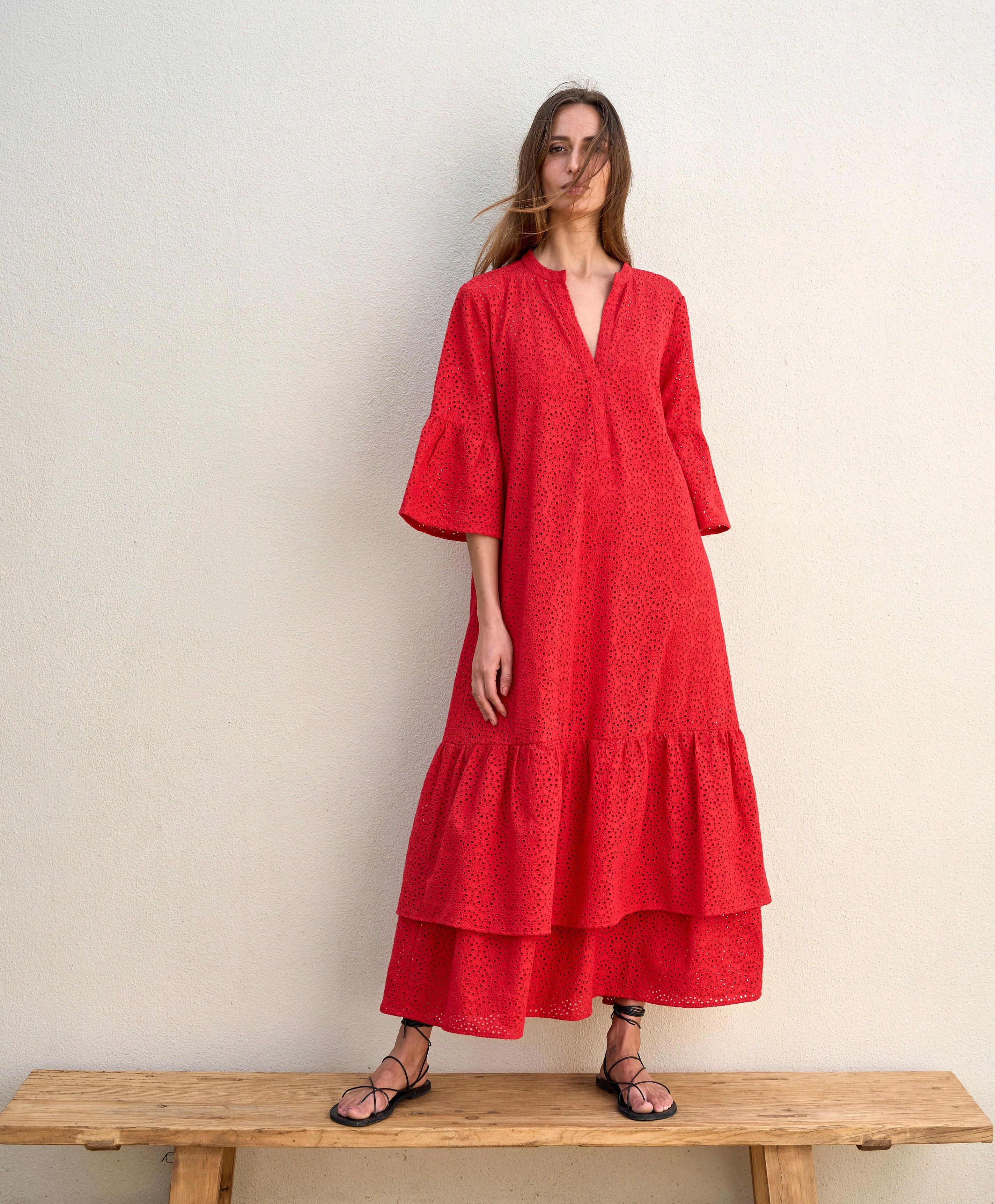 Smooth Texture Gabby Dress