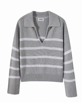 Apallo Sweater In Grey Breathable Design