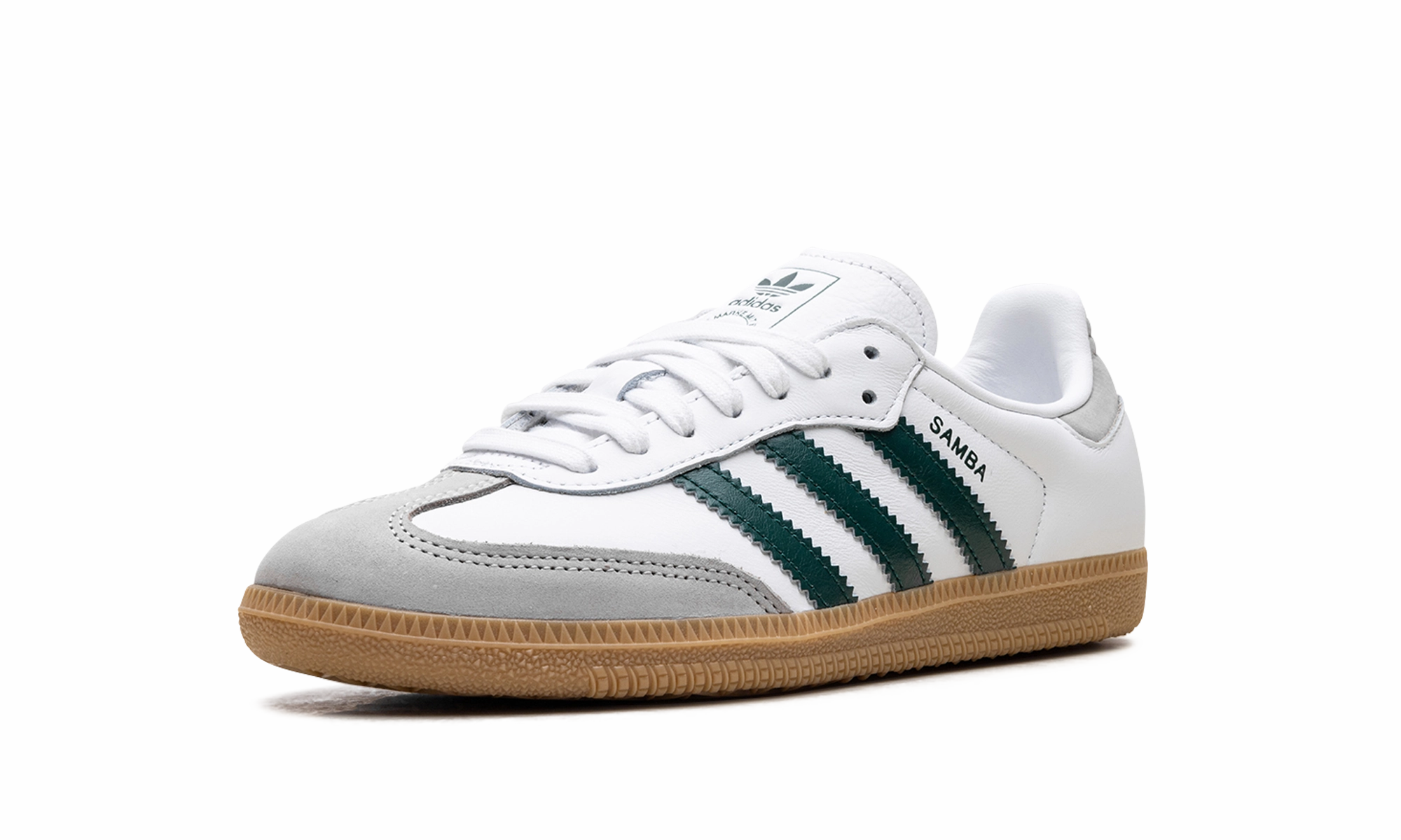 Samba OG WMNS "White Collegiate Green Gum" Fall Travel