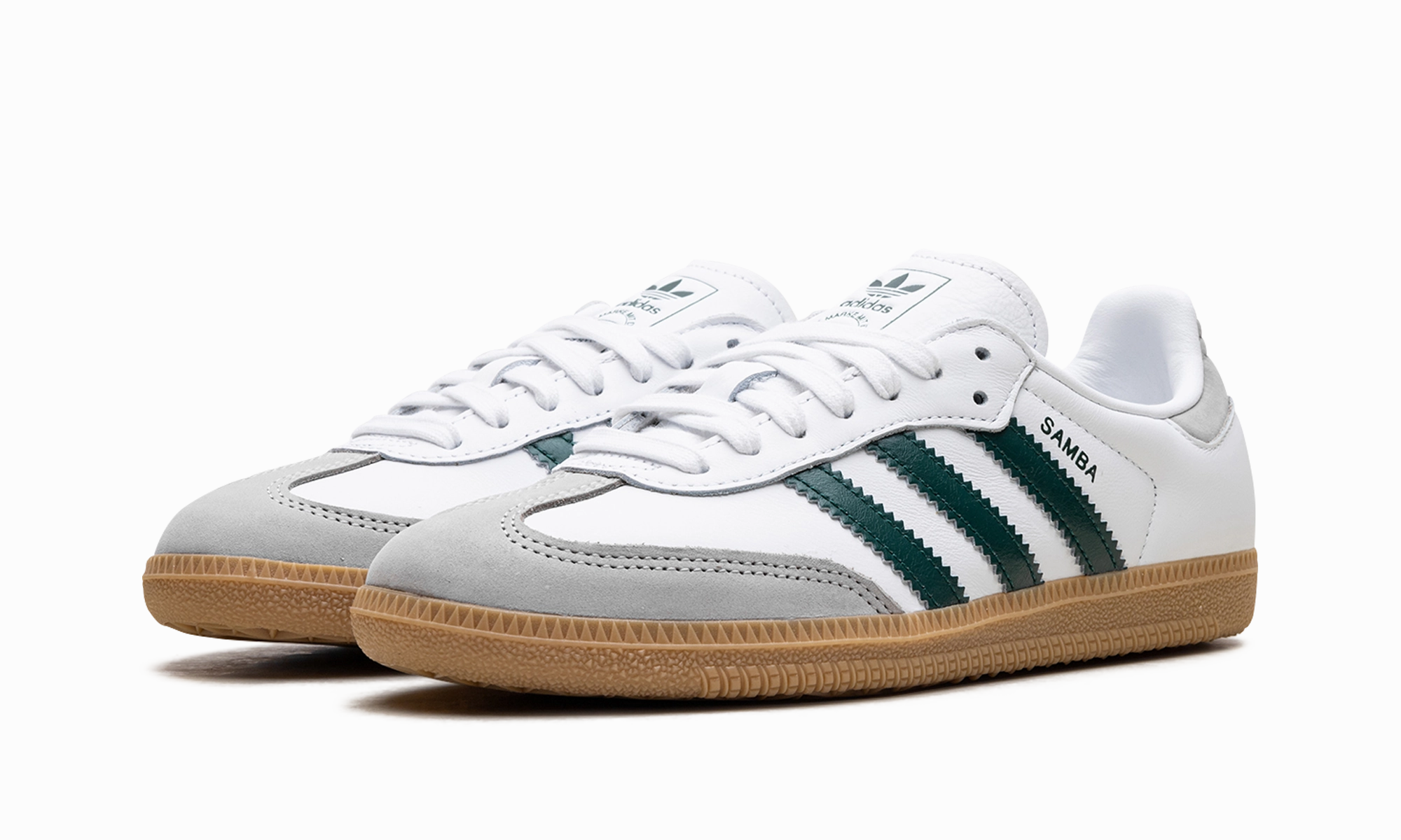 Lunch Walk Family Pace Samba OG WMNS "White Collegiate Green Gum"