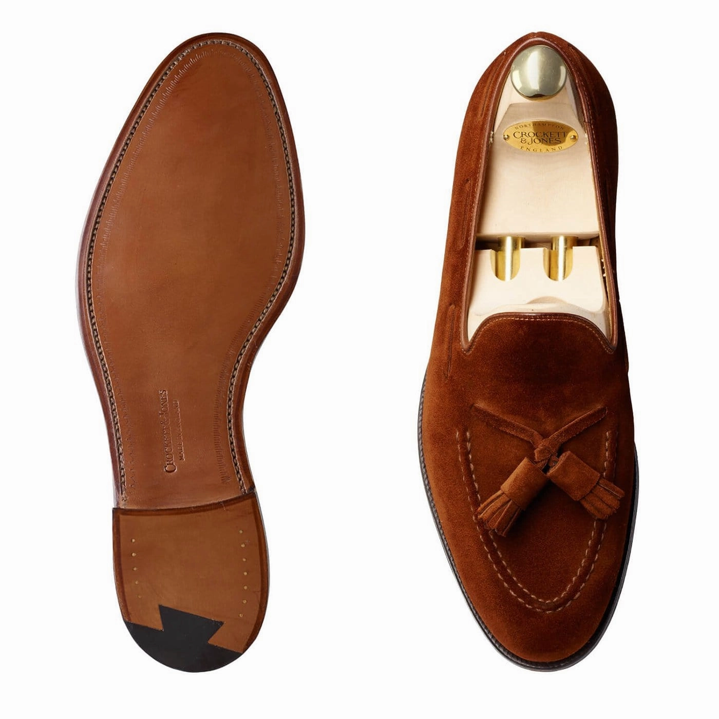 Ground Steady Slow Power Cavendish Polo Brown Calf Suede
