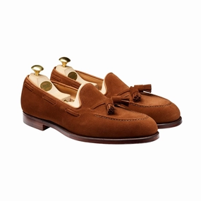 Cavendish Polo Brown Calf Suede Cork Footbed