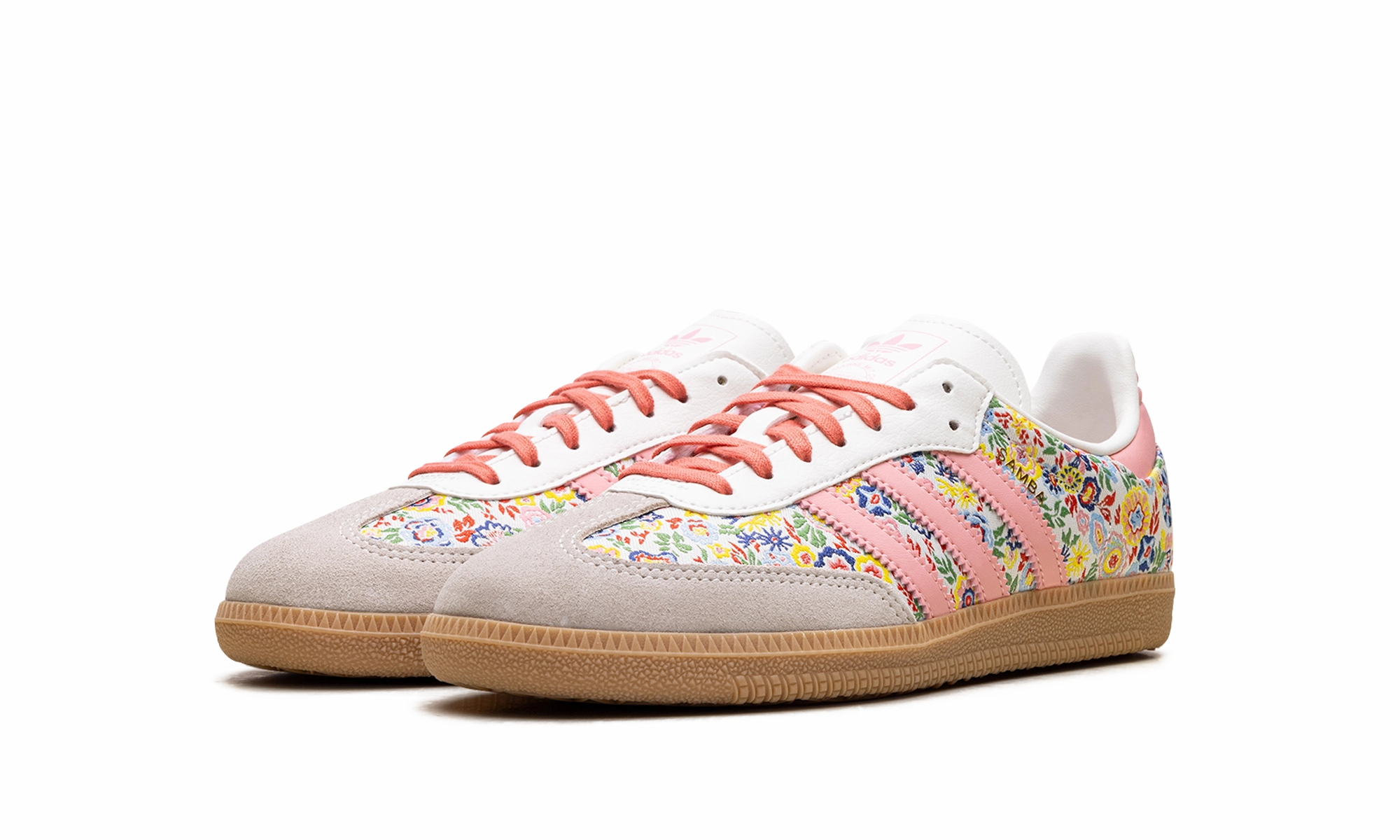 Samba OG GS "Liberty London Floral Embroidery" Clean Movement