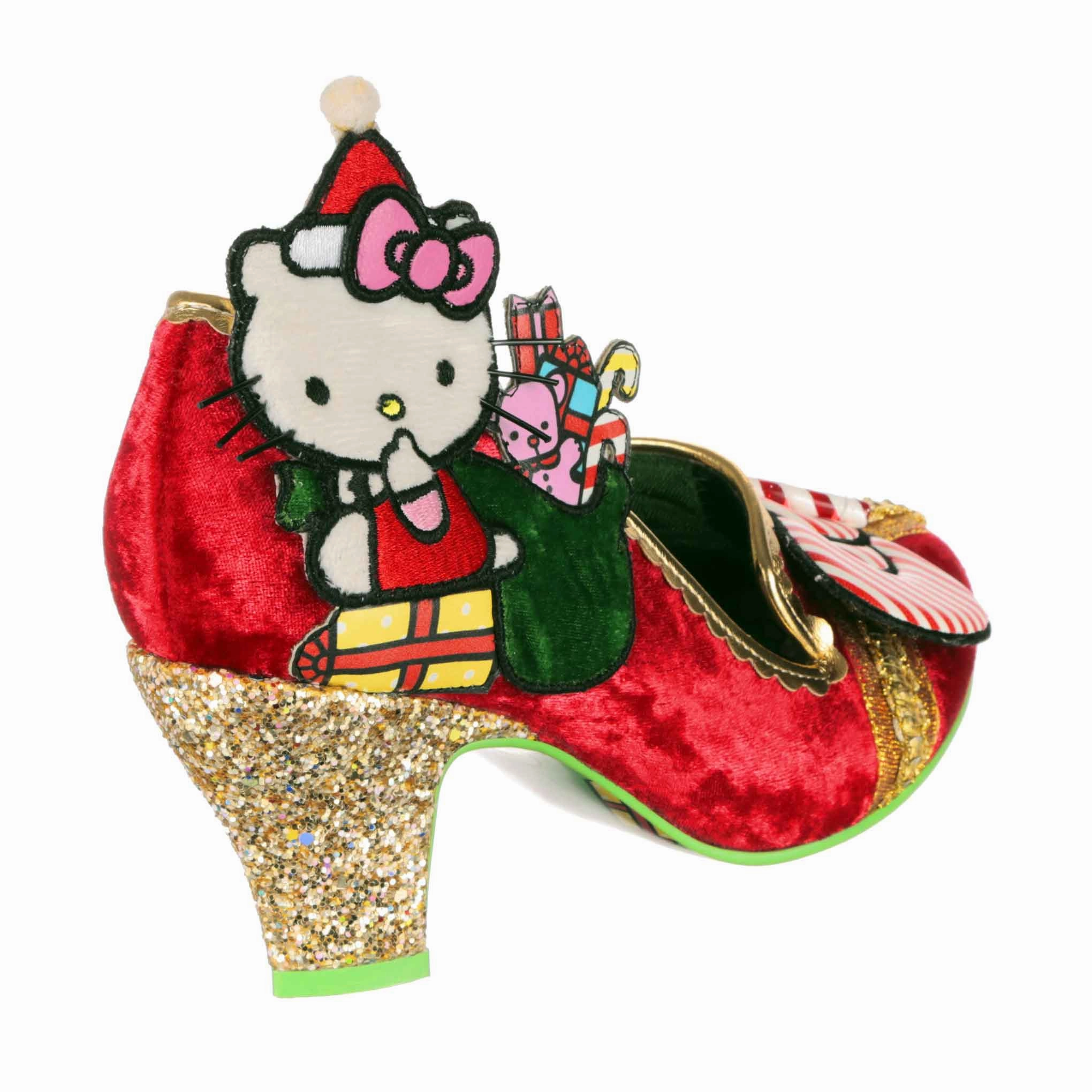 Kitty Kringle Block Heel