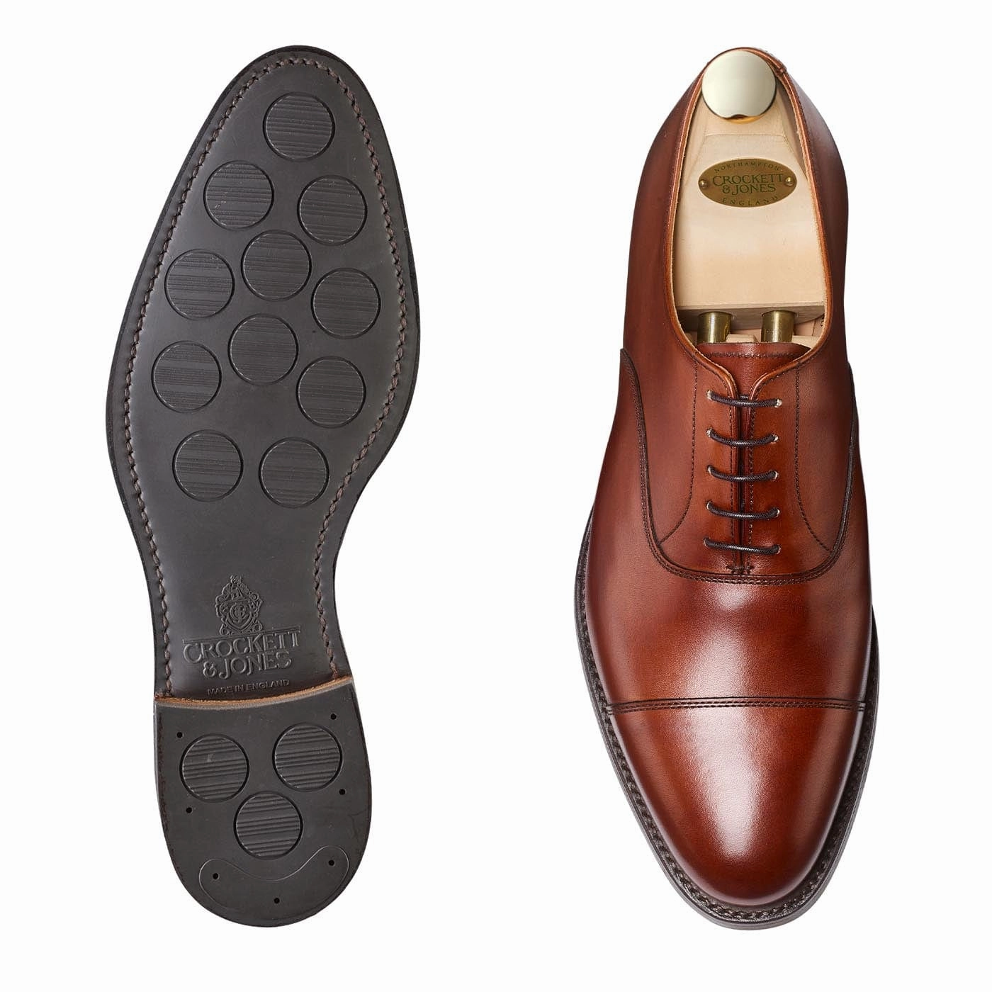 Business Casual Oxfords Stable Fit Urban Lifestyle Connaught 2 Chestnut Burnished Calf (City Sole)