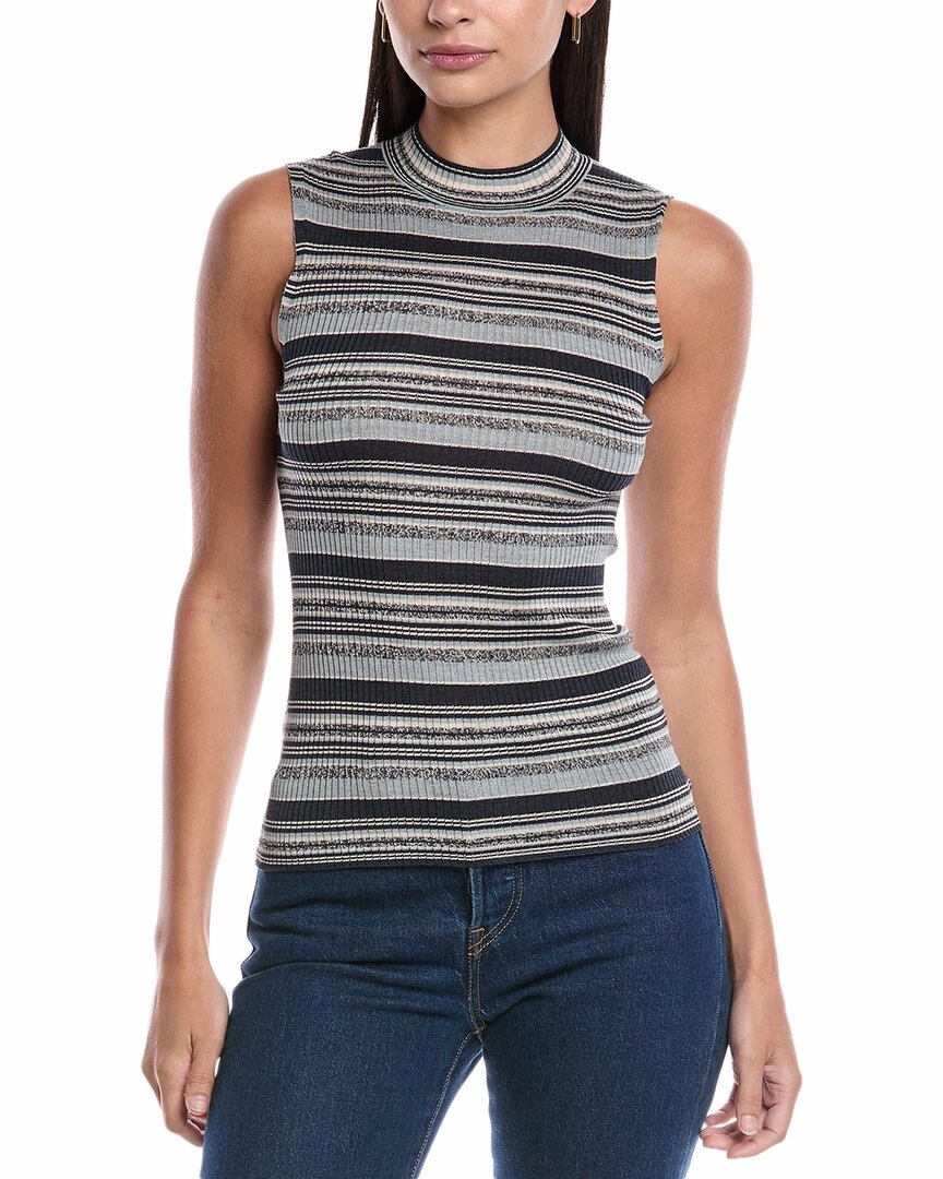 Theory Stripe Silk Sweater All-Season Wear