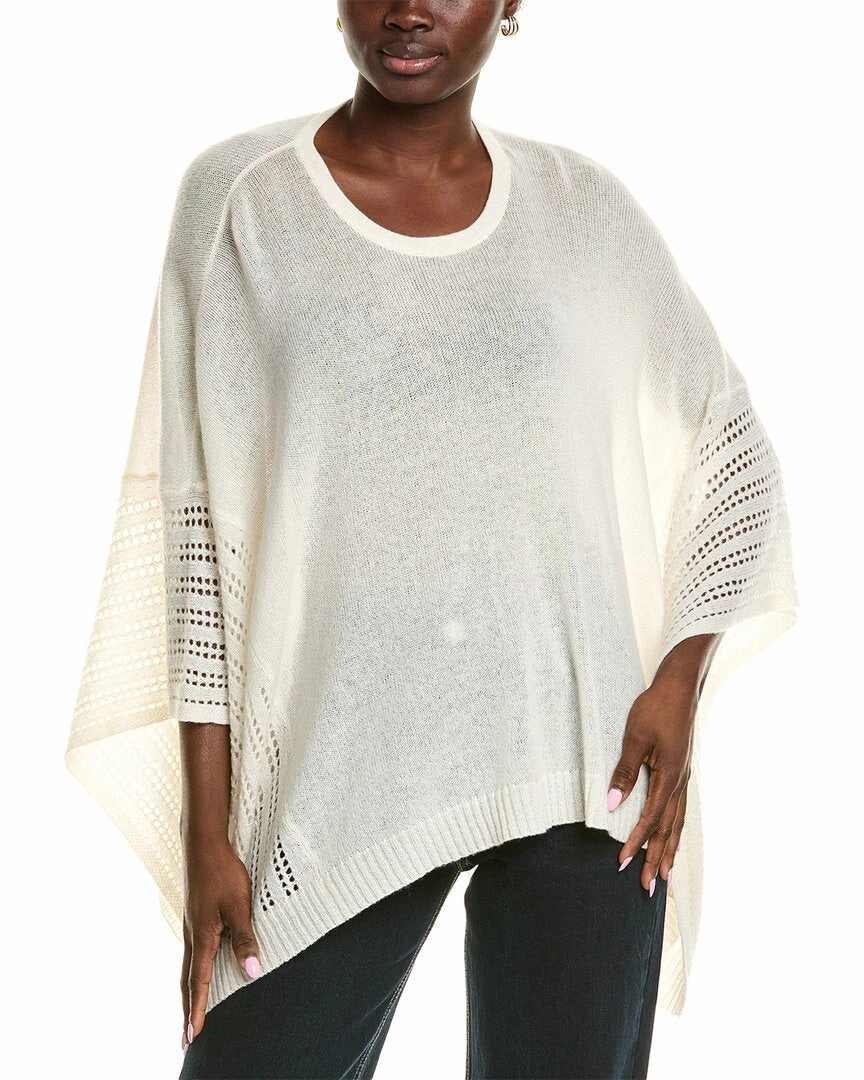 Snug Knit Winter Knitwear J.McLaughlin Libra Cashmere Poncho