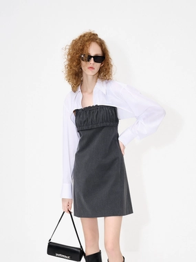 Chill Comfort Pure Fit Contrasting Shirt Dress