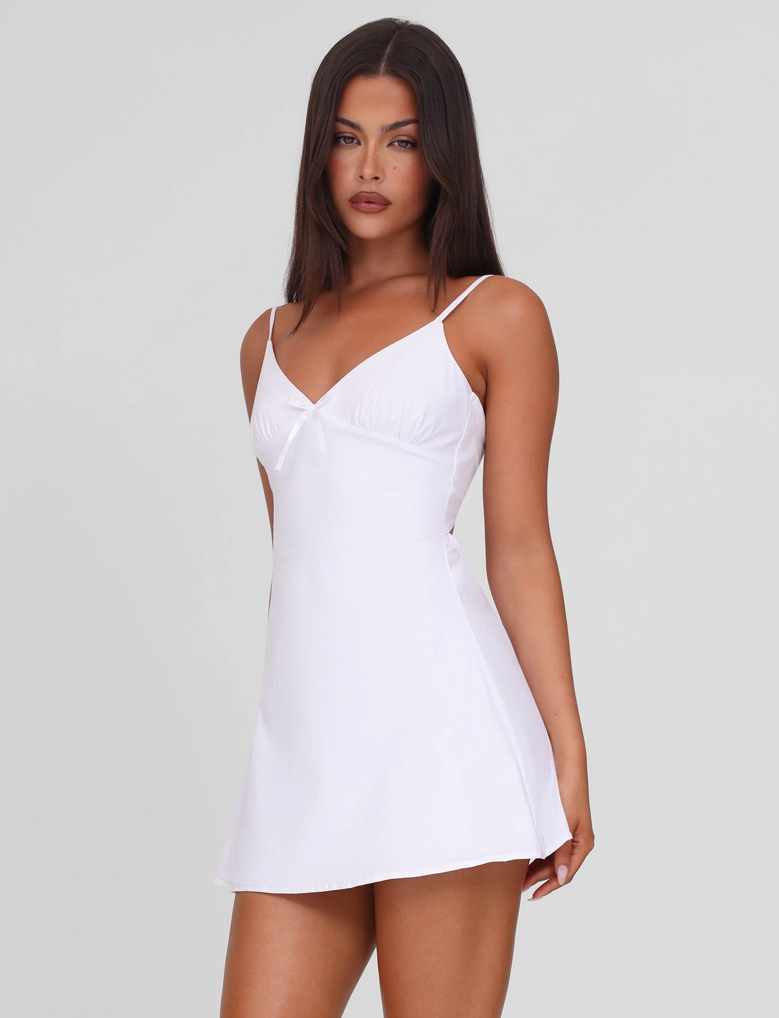 Winter Classic WINNIE MINI DRESS - WHITE