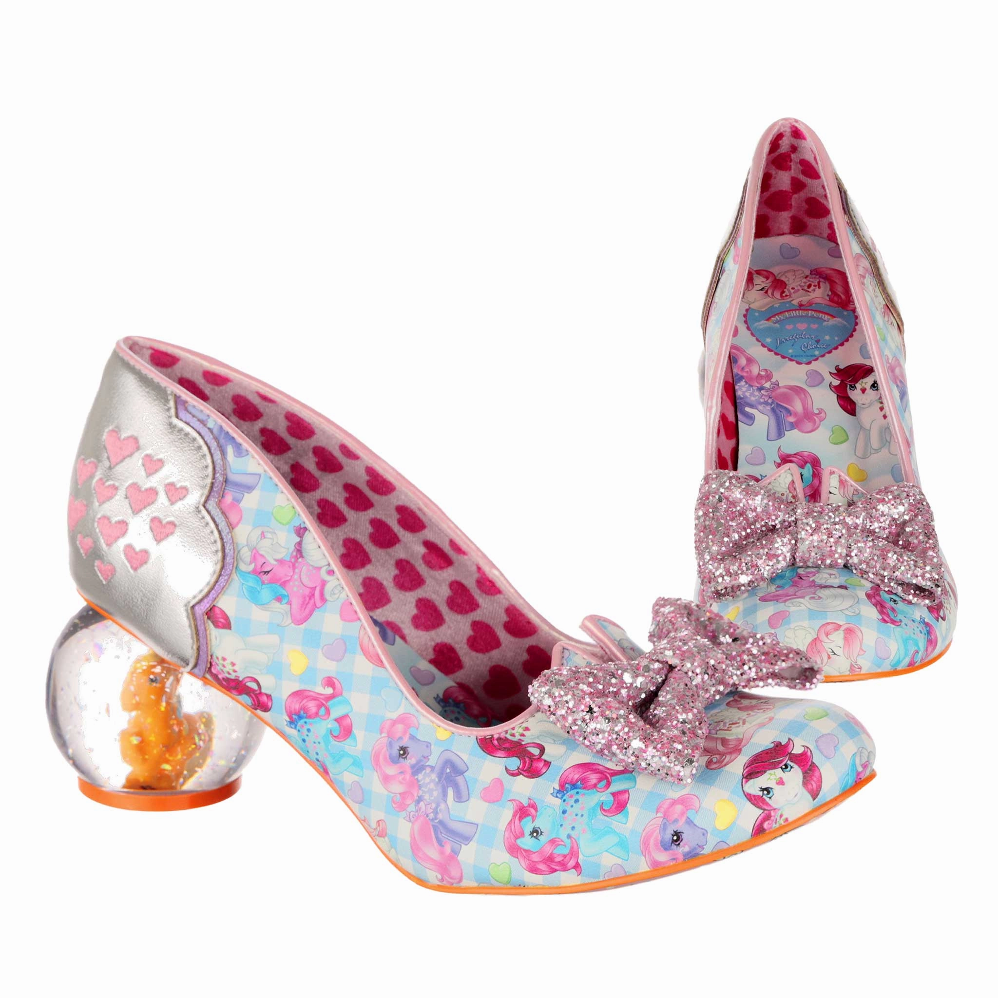 Sparkle Heart Chic Shoes
