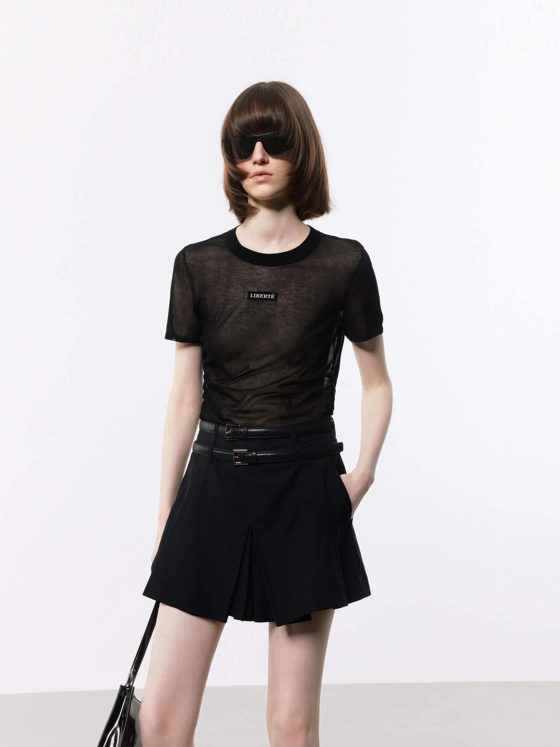 Cotton Blend Lightweight T-shirt Chafe Free Armhole Non Shrink Material