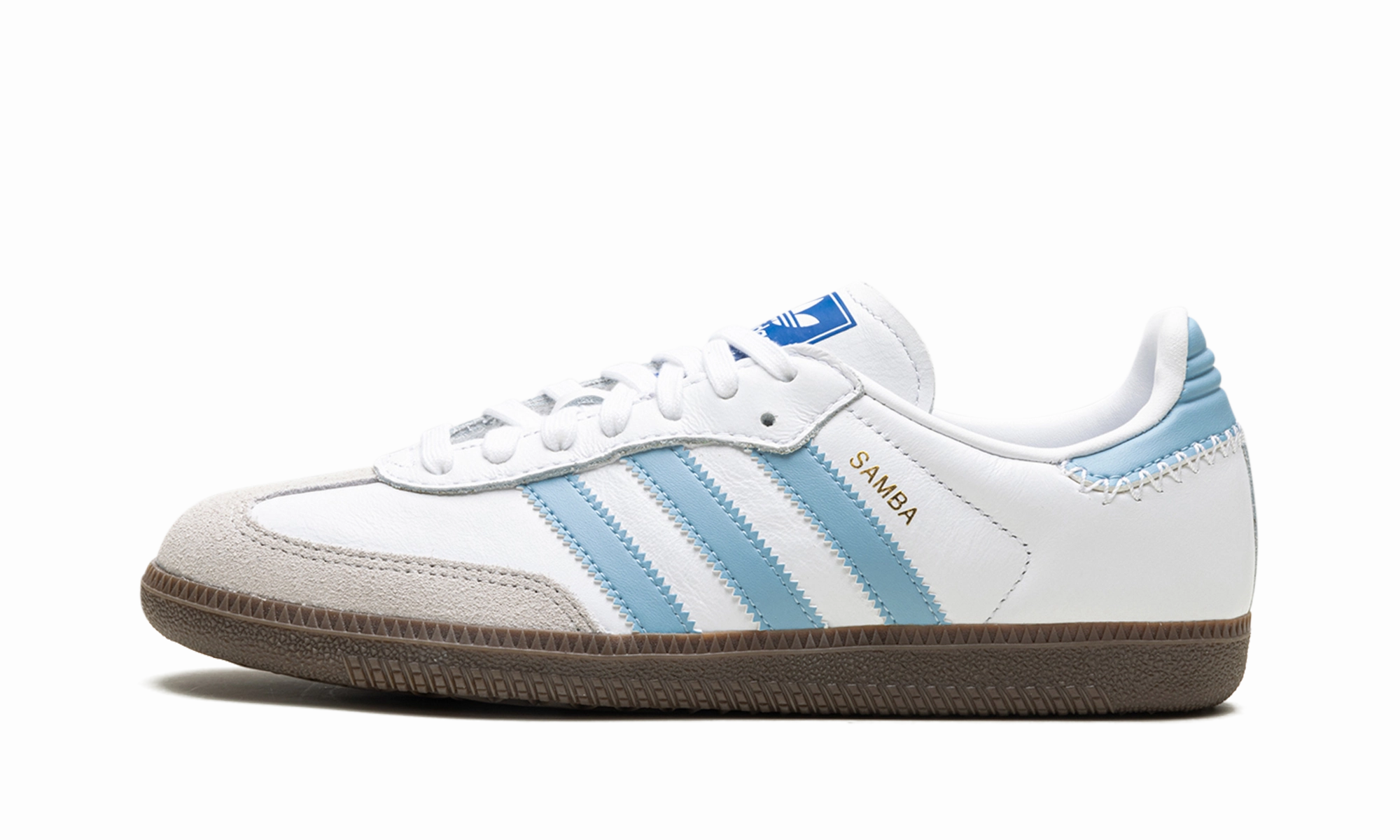 Samba OG "White Sky Blue" Clean Wear Wave Hike