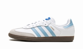 Samba OG "White Sky Blue" Clean Wear Wave Hike