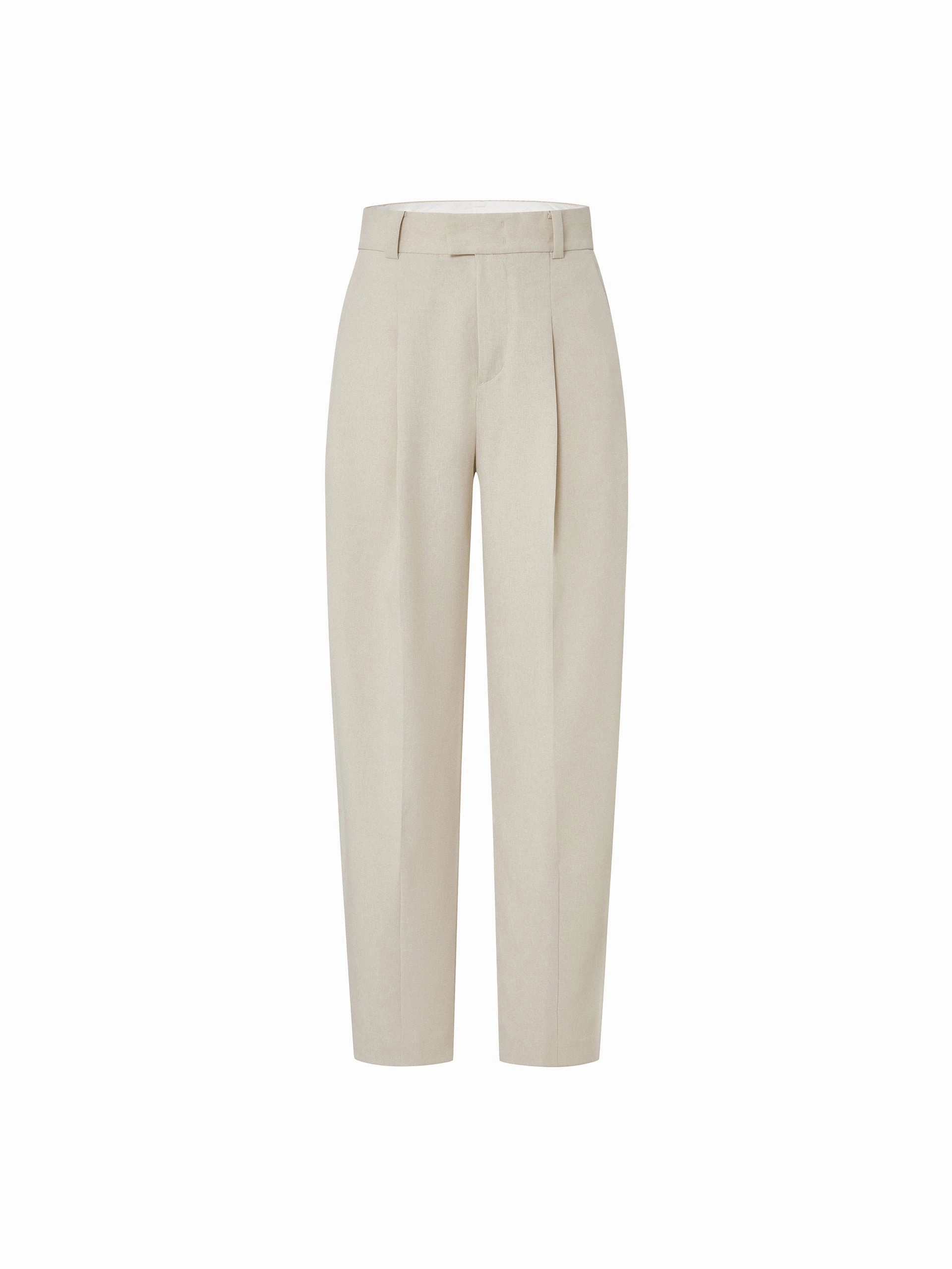 Tapered Suit Pants MachineWashable Comfy Feel