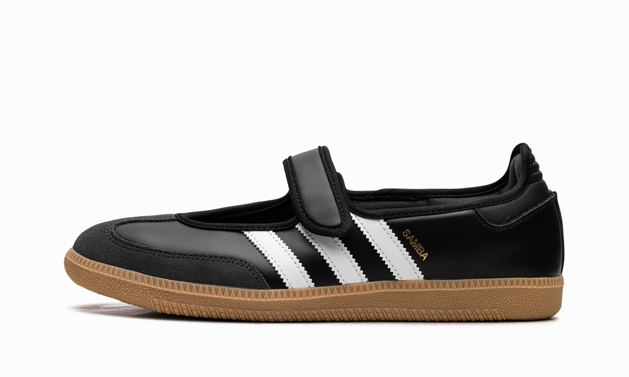 Samba Jane WMNS "Black White Gum" Go Style Pointed Toe Design