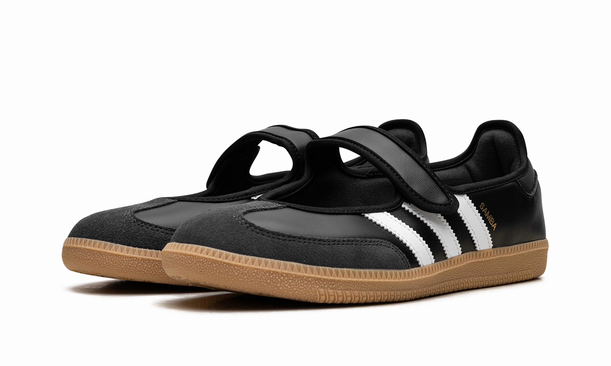 Samba Jane WMNS "Black White Gum" Recycled Components Steady Stride