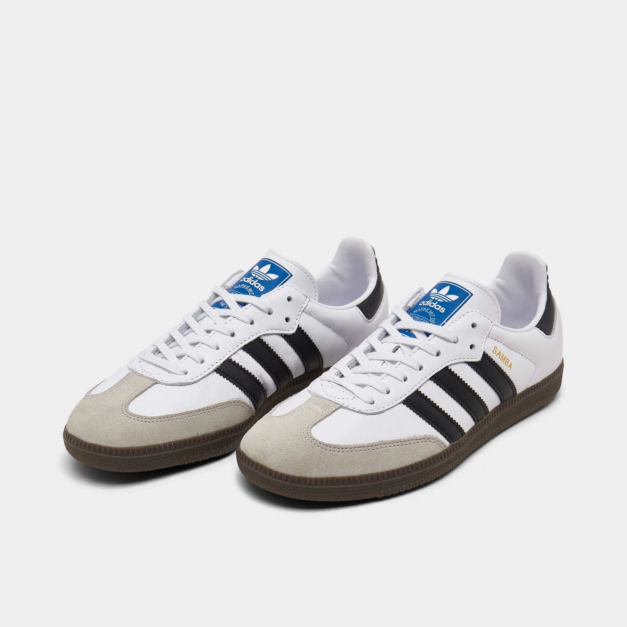 adidas Originals Juniors' Samba OG Core White / Core Black - Gum Bold Details