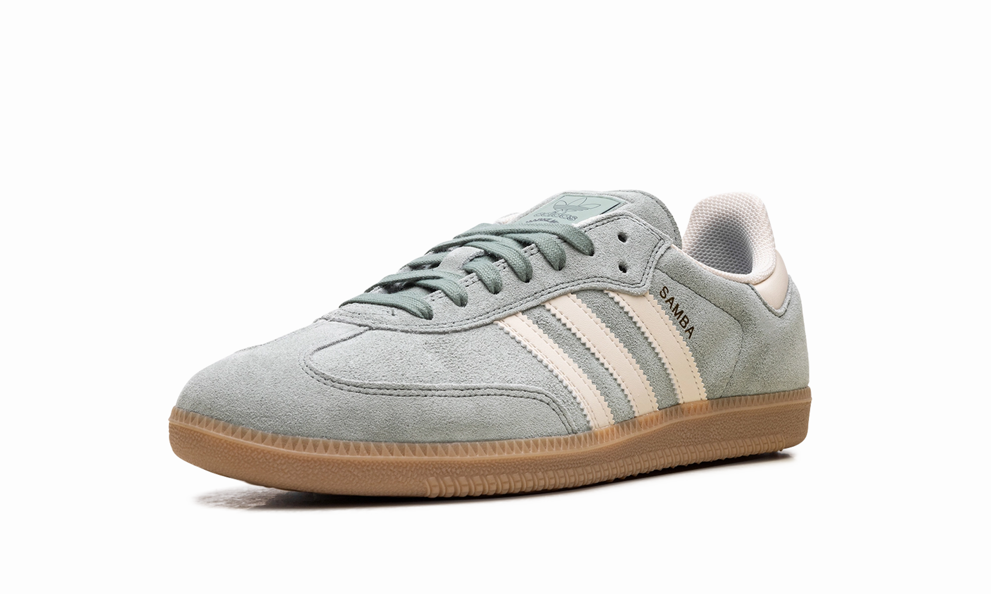 Samba "Silver Green Wonder White" Recycled Outsole