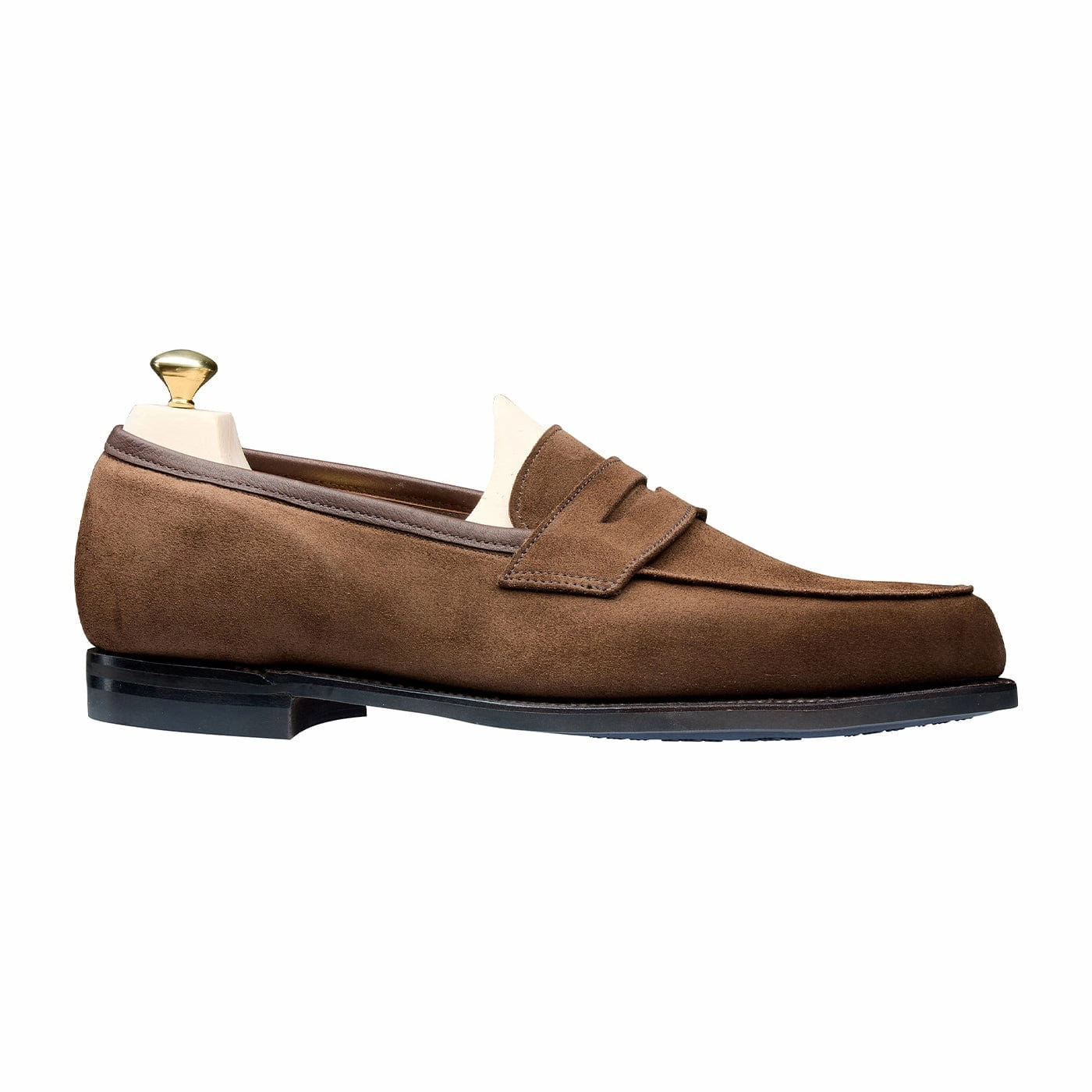 Elise Chocolate Calf Suede Family Fit