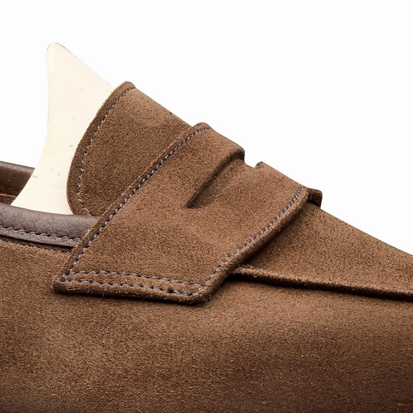 Elise Chocolate Calf Suede Comfort Linings AnkleSupport