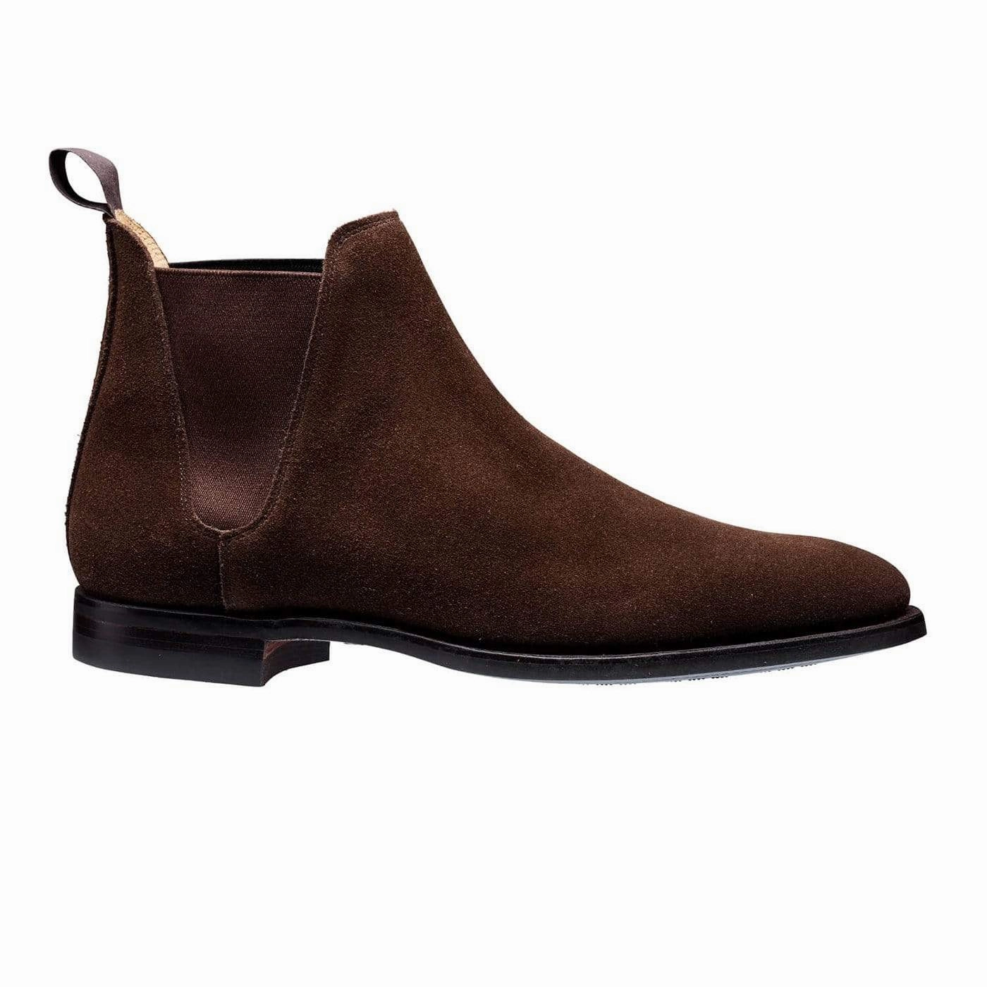 Flexible Design All Weather Cold Weather Commuter Chelsea 8 Dark Brown Suede (G Fitting)