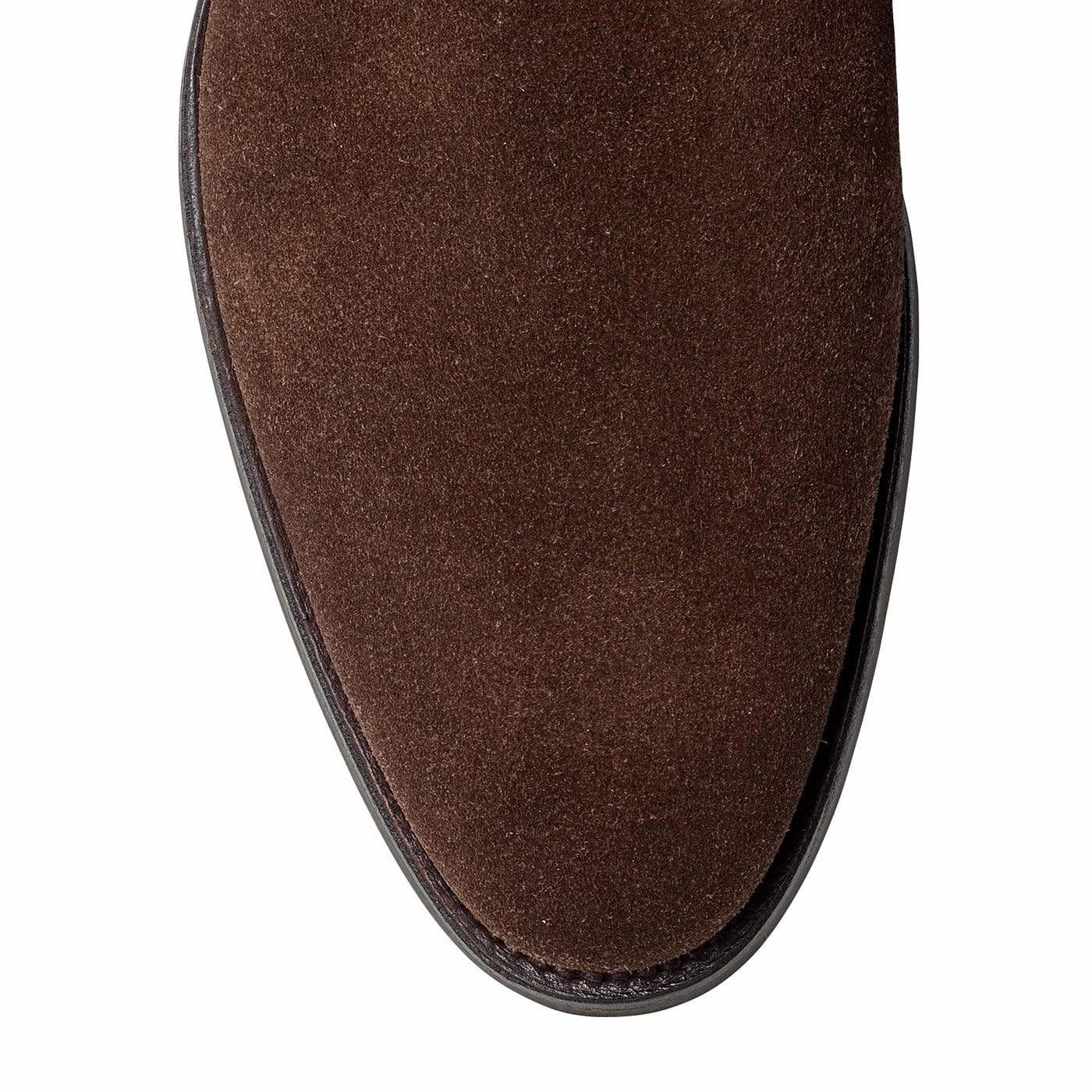 Flexible Frame Outdoor Explorer Reinforced Seams Chelsea 8 Dark Brown Suede (G Fitting)