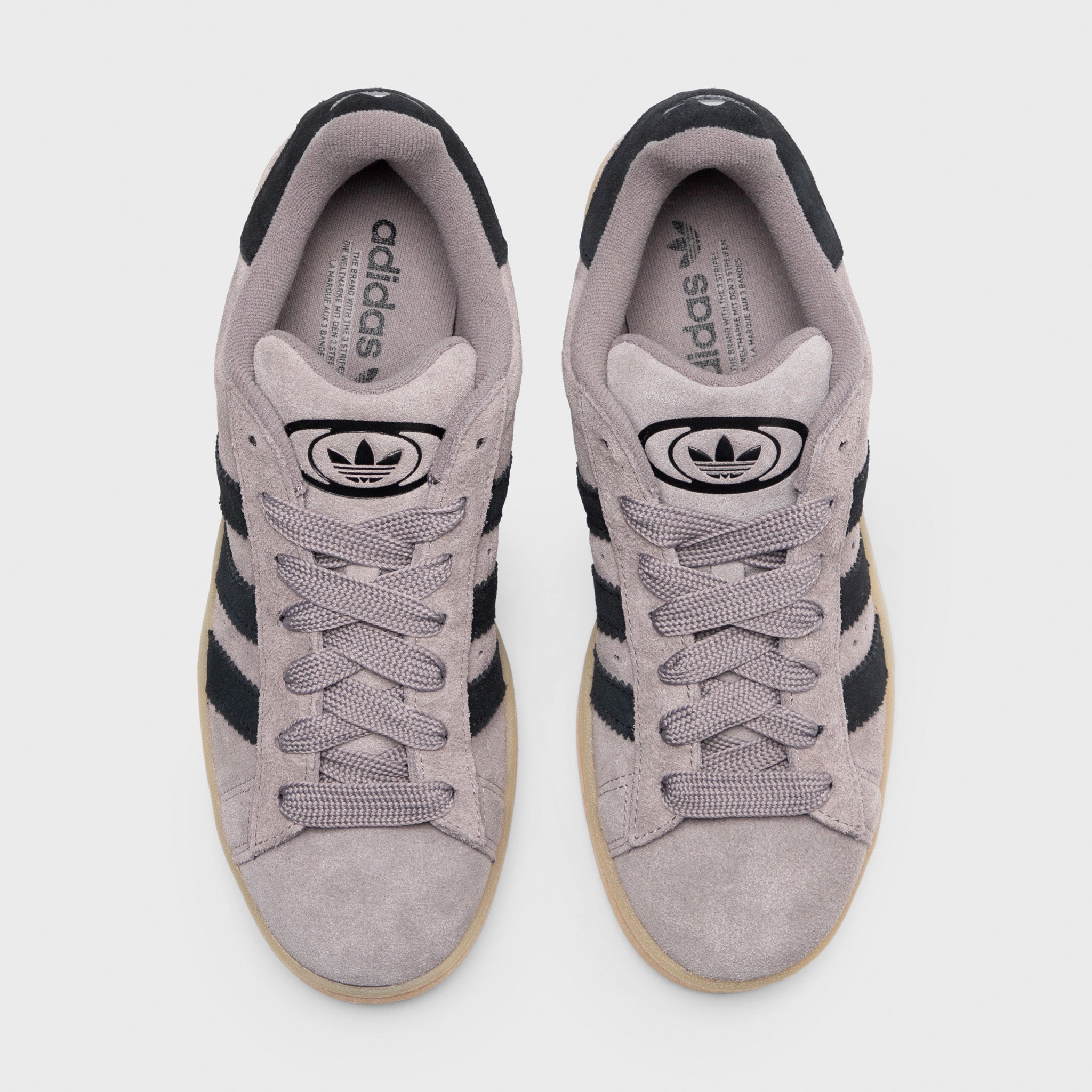 adidas 00s Grey / Black - Gum Iconic Footwear Rollbar Torsion Control