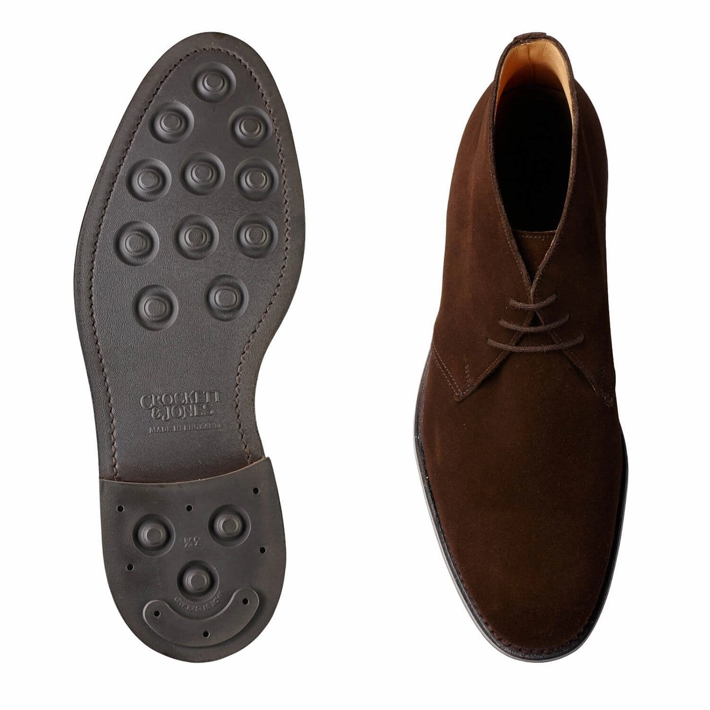 Anti   Blister Chiltern Dark Brown Suede