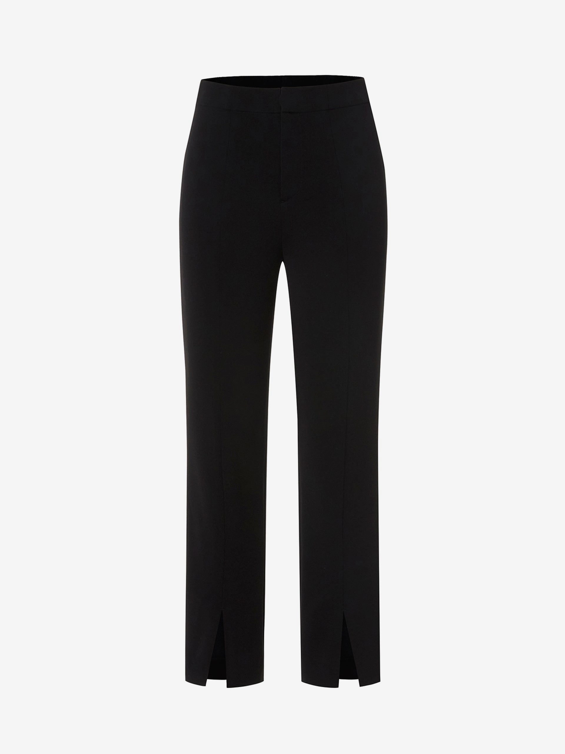 Eco Friendly Dye Straight Ankle Leg Suit Pants