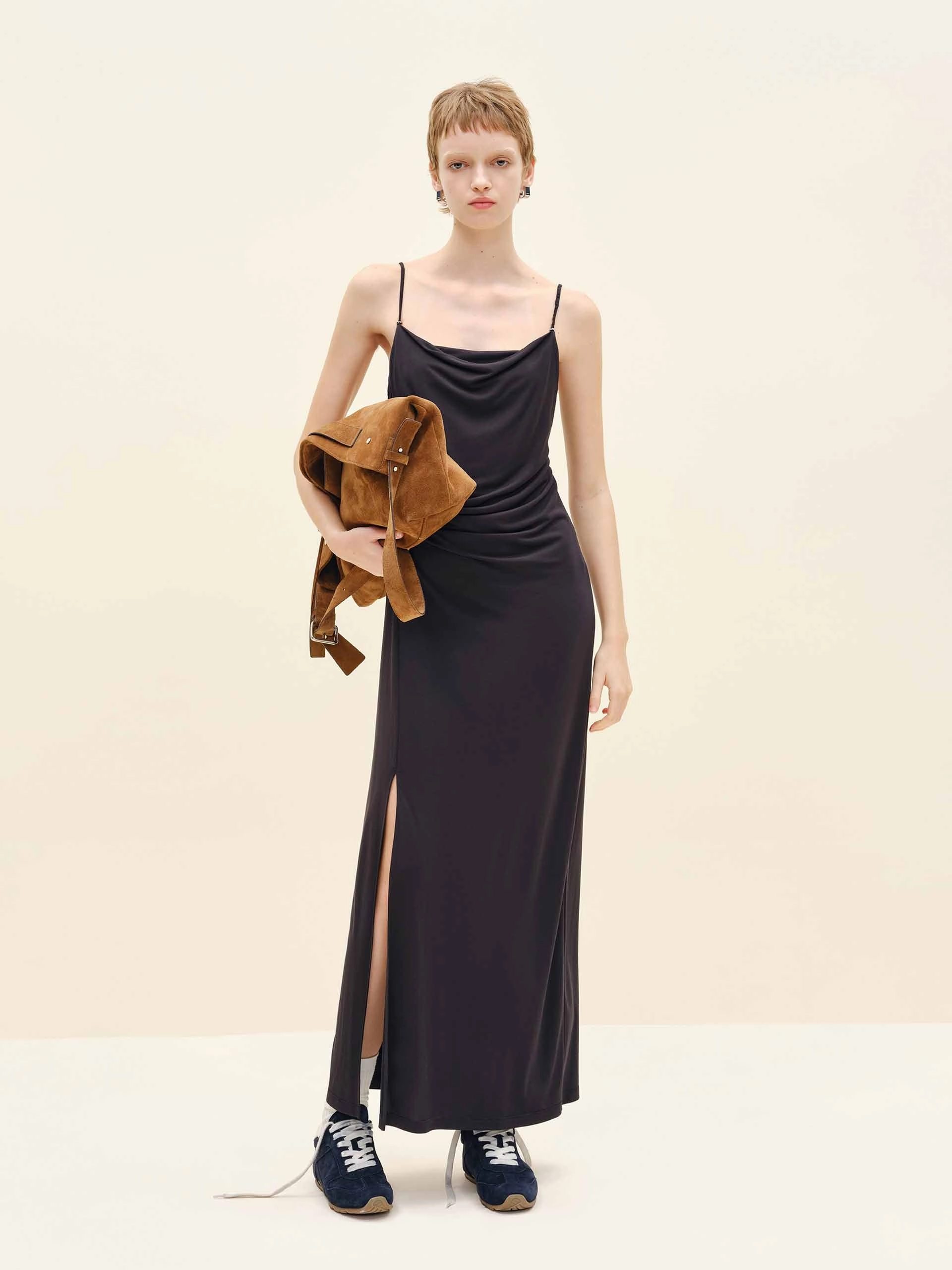 Editor??s-Pick Side Slit Cami Dress