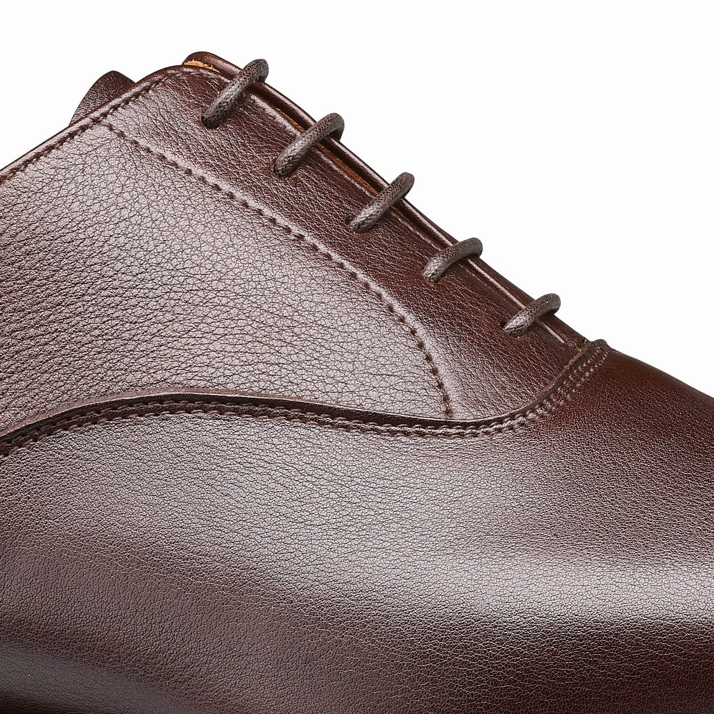 Stylish Walks Tailored Silhouette Clean Looker Dorset Dark Brown Milled Calf