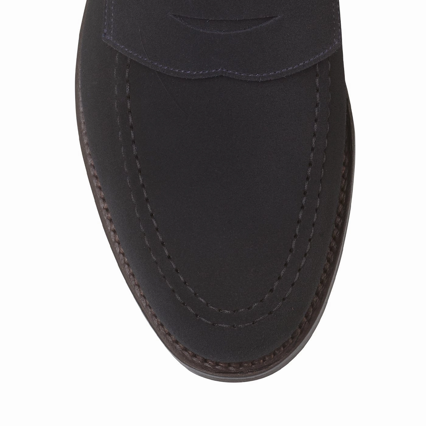 Elegant Flat durable soles Harvard 2 Navy Suede