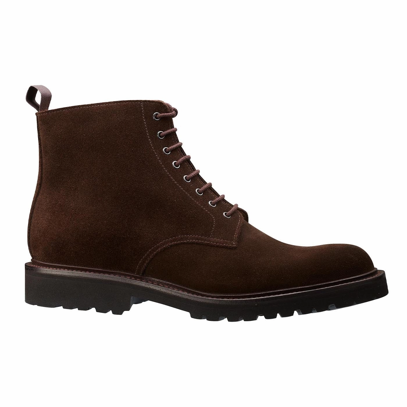 Kelso Dark Brown Suede Neutral Look Formal Elegance