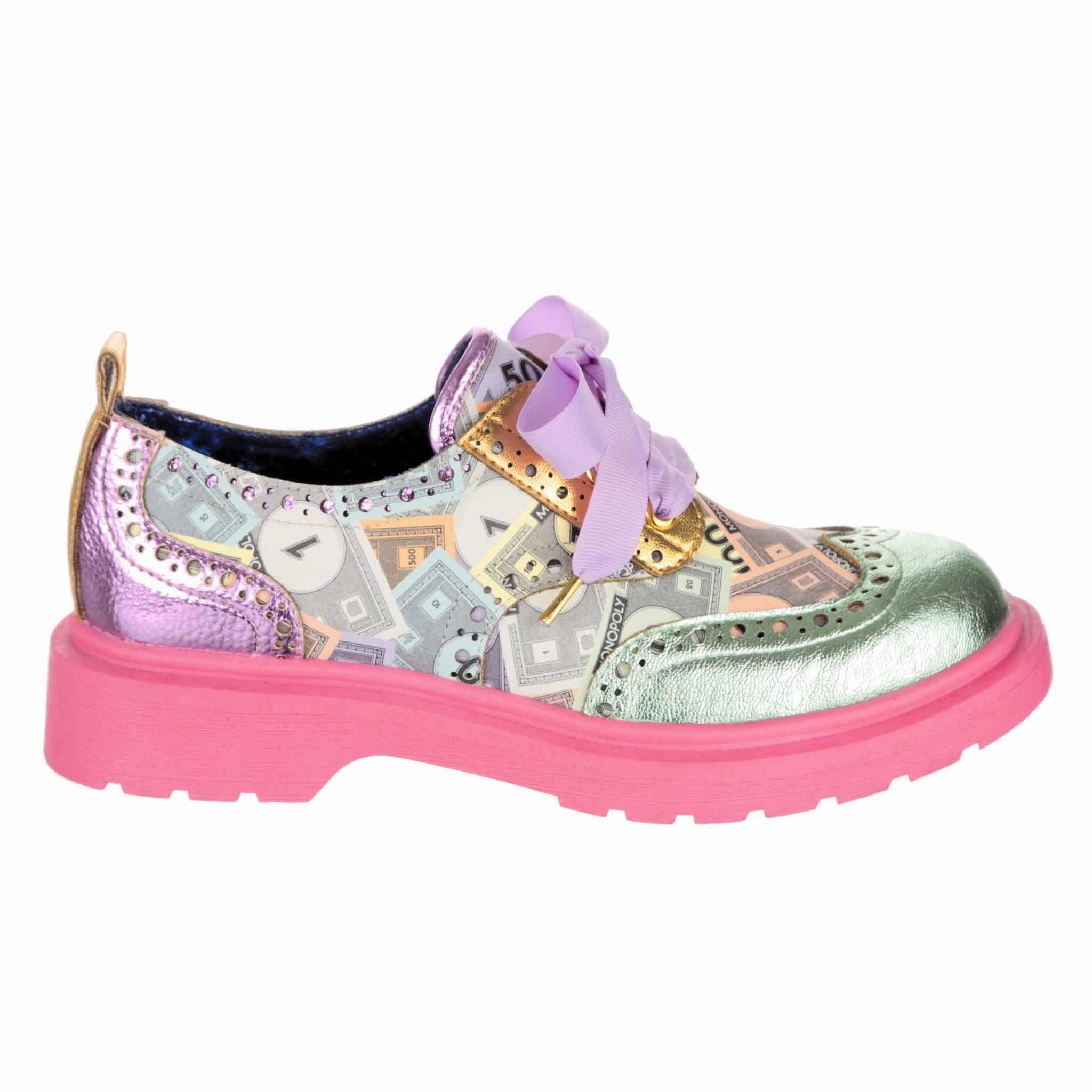 Stroll Around The Board Stud Detail supportive shoes