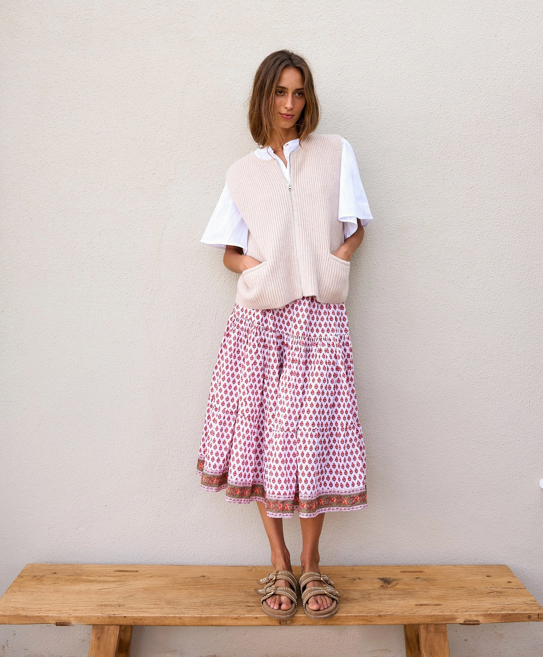 Charlotte Skirt Heat Dissipating Fabric