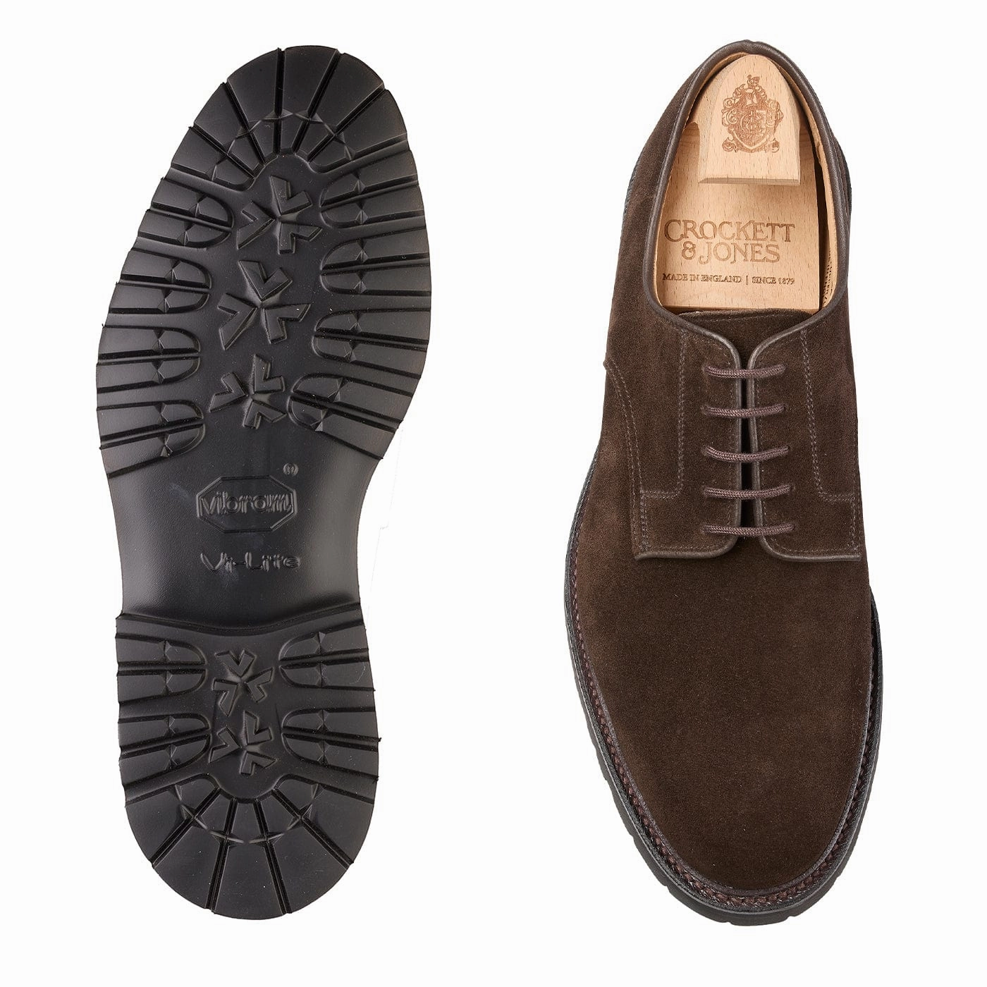Windermere Dark Brown Suede Season Transition Flexible Grip
