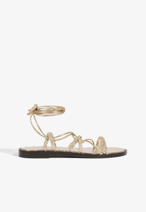 Antonia Metallic Sandal Sunny Mood Trend Alert