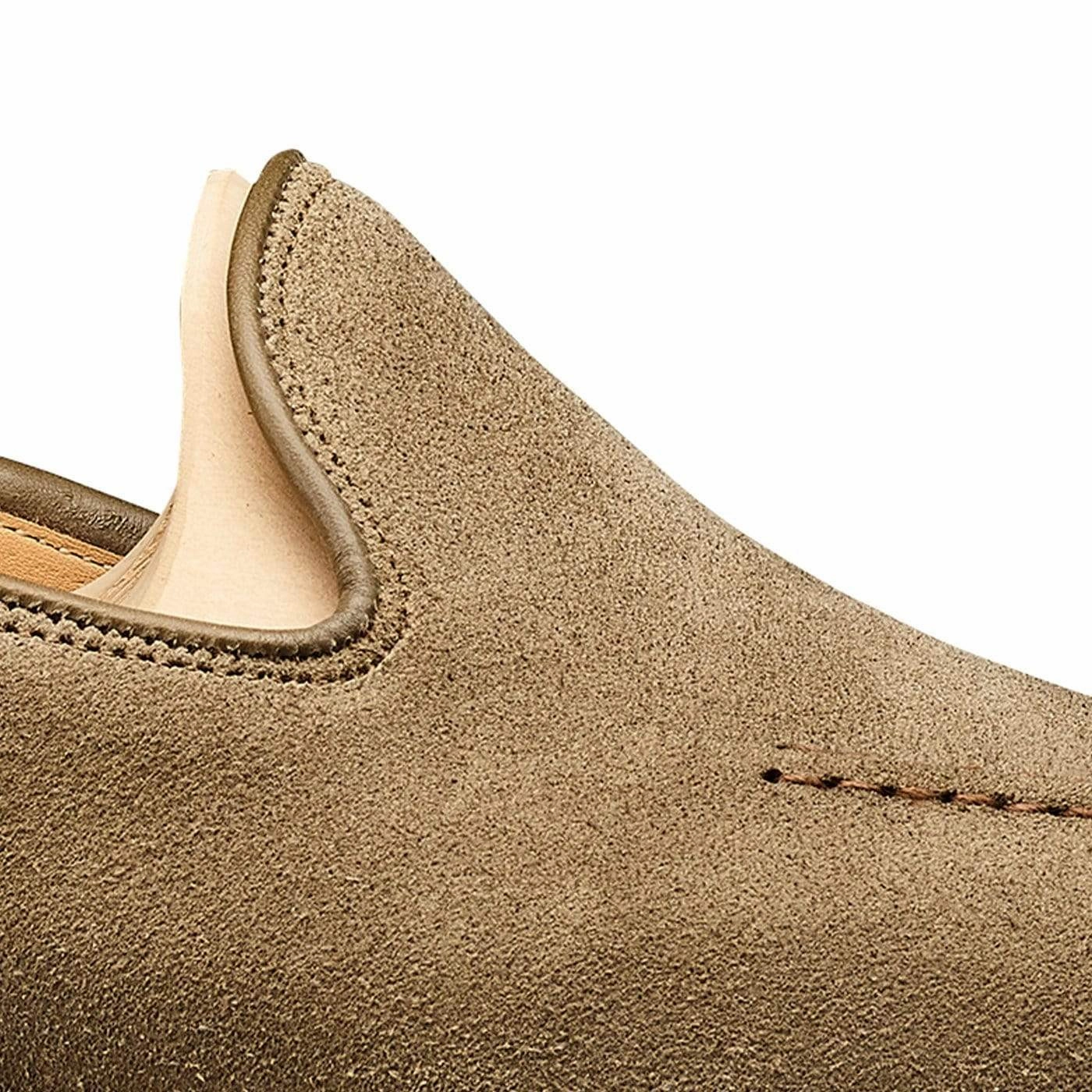 Camden Mushroom Suede Bright Accents Everyday Go